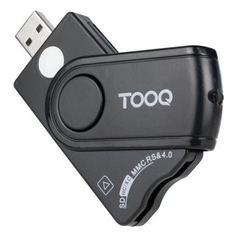 Leitor de Cartões Inteligentes TooQ, Cartão de Cidadão, SIM, SD, SF…