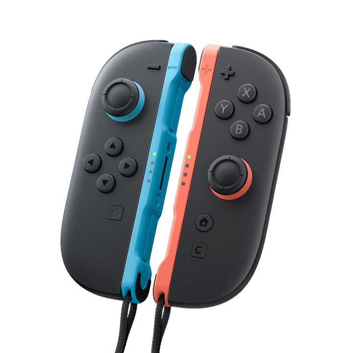 Nintendo Joy-Con 2 Black, Blue, Red Bluetooth Analog/Digital…