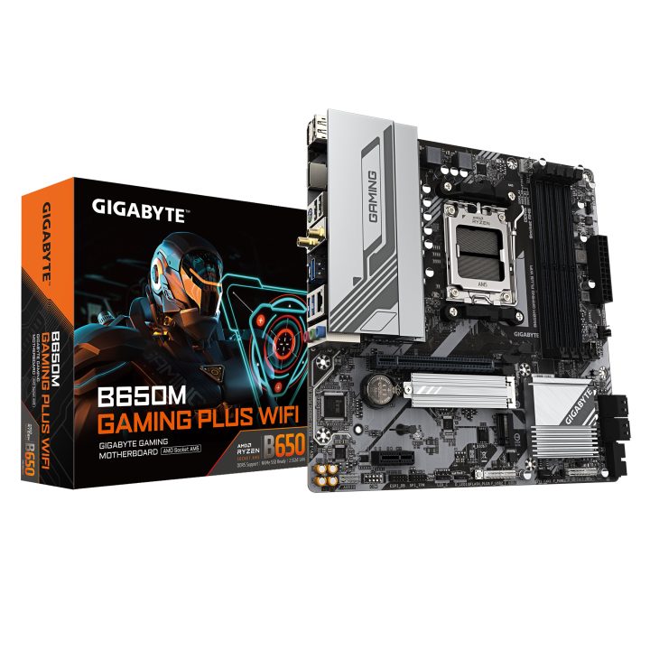 GIGABYTE B650M GAMING PLUS WIFI Motherboard - Processadores AMD Ryzen…