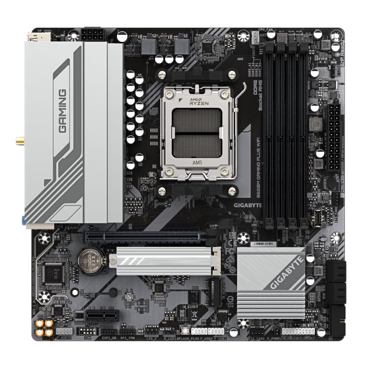 GIGABYTE B650M GAMING PLUS WIFI Motherboard - Processadores AMD Ryzen…
