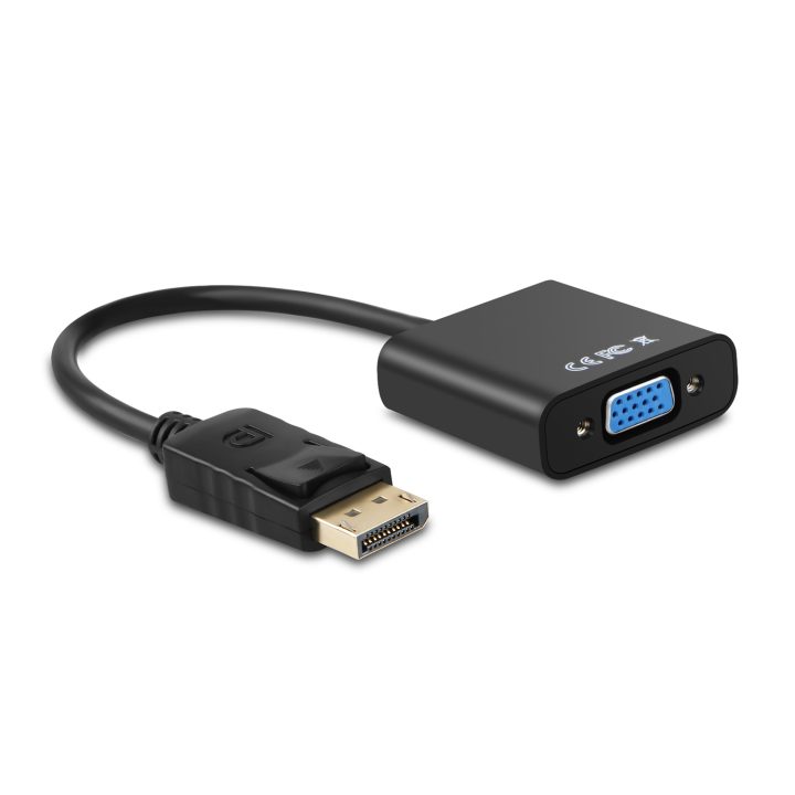 AISENS CONVERSOR DISPLAYPORT PARA SVGA, DP/M-SVGA/H, PRETO, 15CM