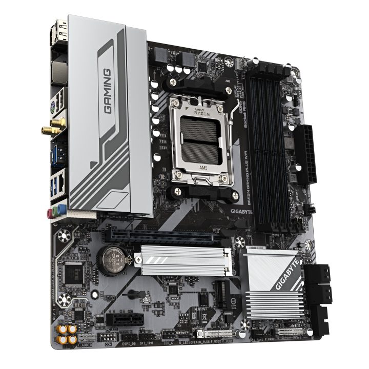 GIGABYTE B650M GAMING PLUS WIFI Motherboard - AMD Ryzen 9000…
