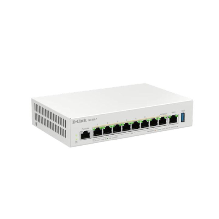 D-Link DBR-600-P/B 2.5 Gigabit Ethernet Router White