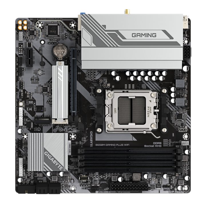 GIGABYTE B650M GAMING PLUS WIFI Motherboard - AMD Ryzen 9000…