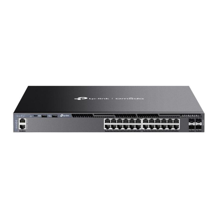TP-Link Omada SG6428X Managed L3 Gigabit Ethernet (10/100/1000) 1U…