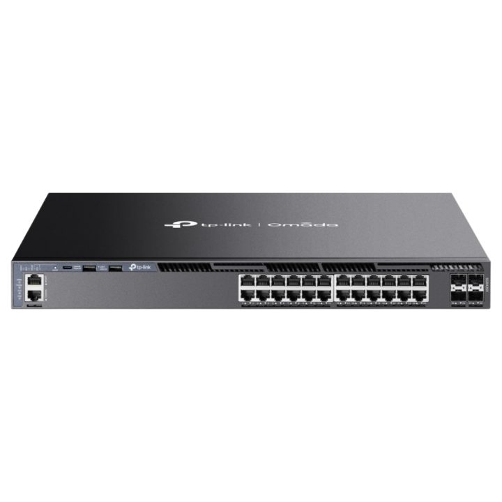 TP-Link Omada SG6428X Managed L3 Gigabit Ethernet (10/100/1000) 1U…