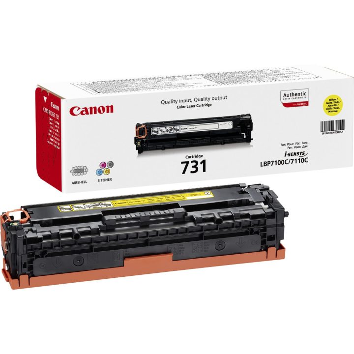 Canon 731 Toner Cartridge 1 piece(s) Original Yellow