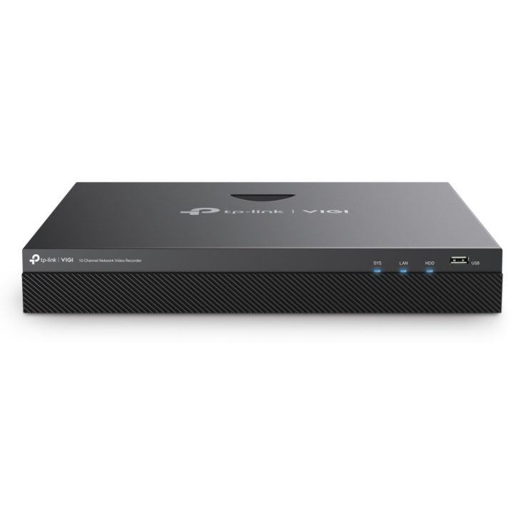 TP-Link VIGI NVR2016H Gravador de vídeo em rede (NVR) Preto