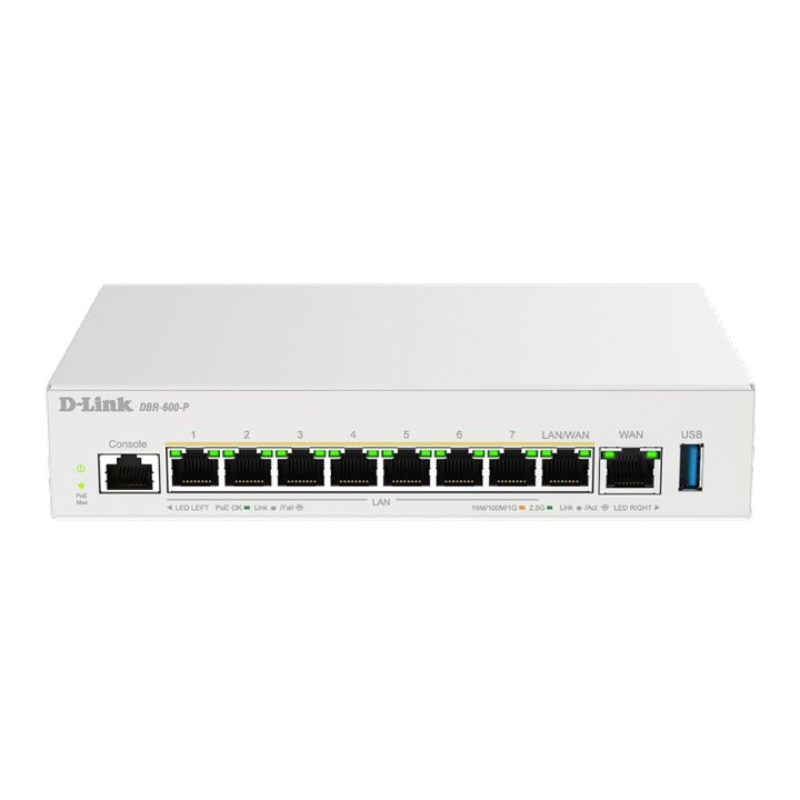 D-Link DBR-600-P/B router Ethernet Gigabit 2.5 Branco