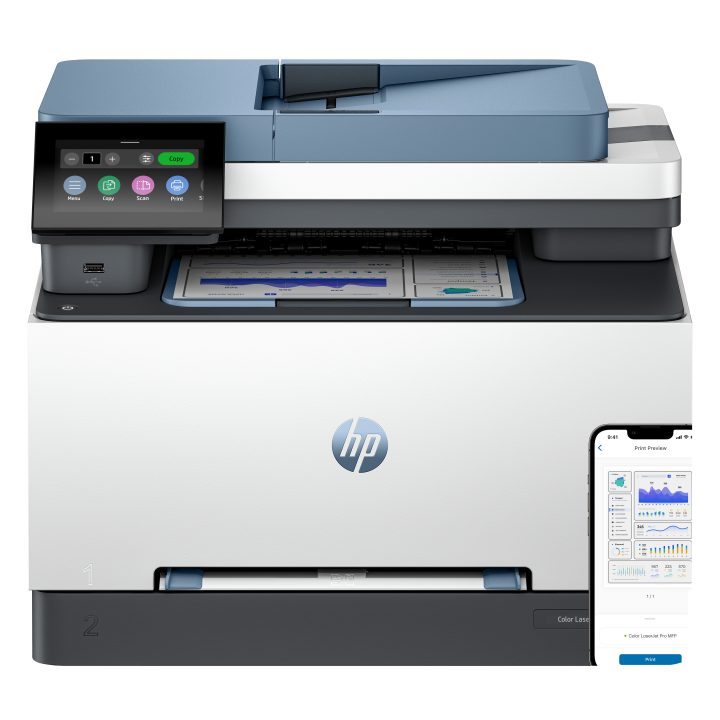 HP LaserJet Pro 3302fdw Wireless Multifunction Color Printer, Copier…
