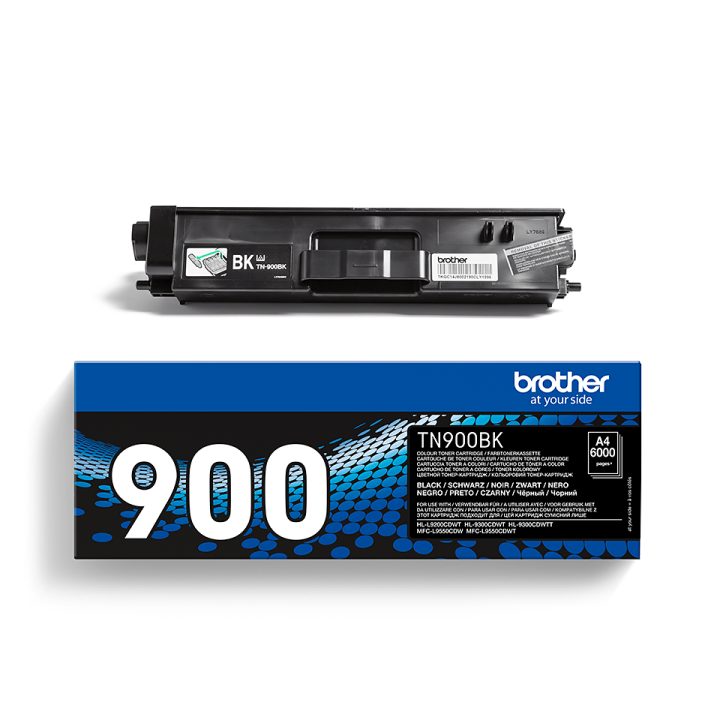 Brother TN-900BK cartucho de toner 1 unidade(s) Original Preto