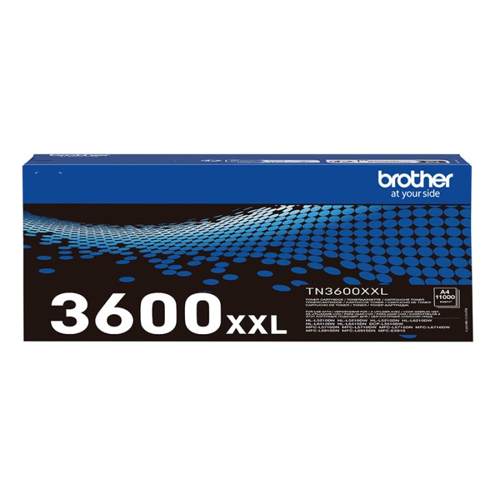 Brother TN-3600XXL cartucho de tóner 1 pieza(s) Original Negro