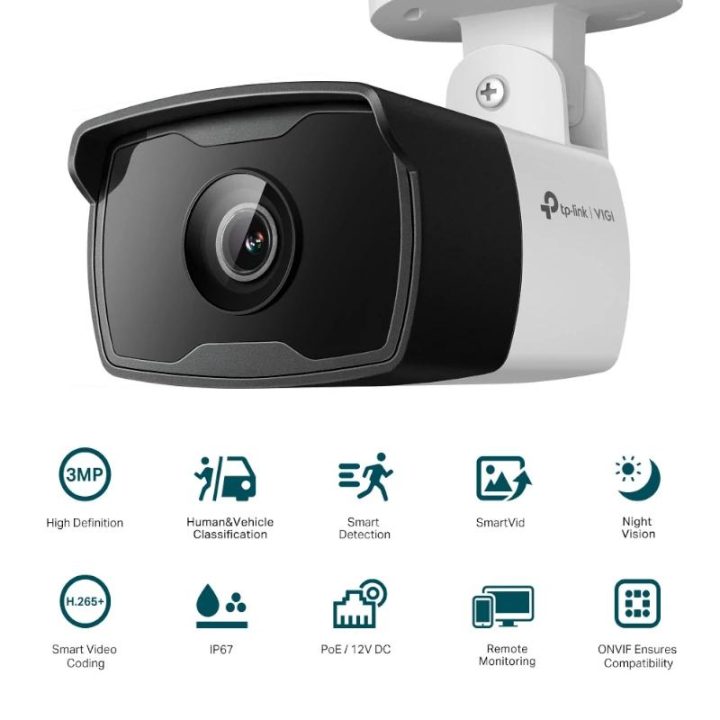TP-Link VIGI C330I Bala (forma) Câmara de segurança IP Exterior 2304…