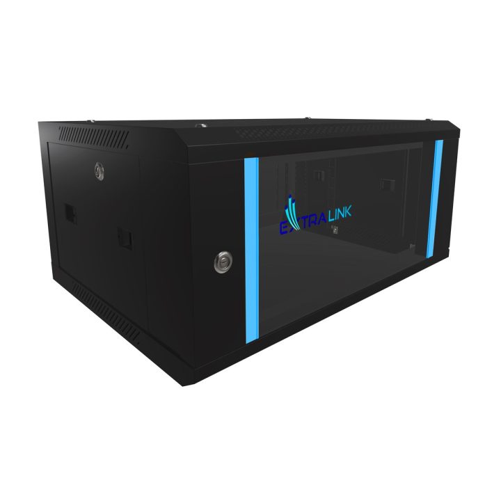 Extralink 4U 600X450 Preto | Armário rackmount | montagem na parede…