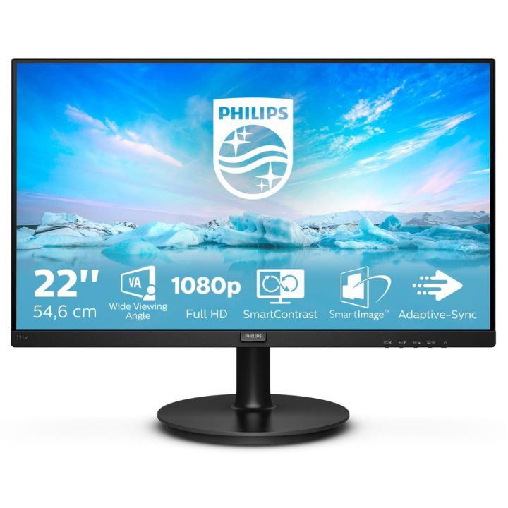 Monitor Philips V Line 221V8 21,5" Full HD 75 Hz VA