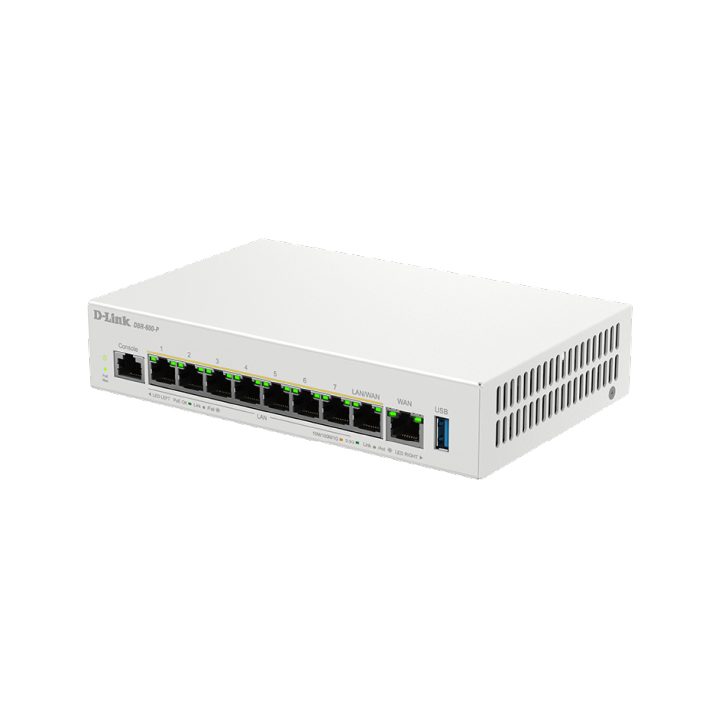 D-Link DBR-600-P/B 2.5 Gigabit Ethernet Router White
