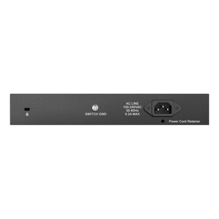 D-Link DGS-1016D/E switch não gerido Preto, Metálico