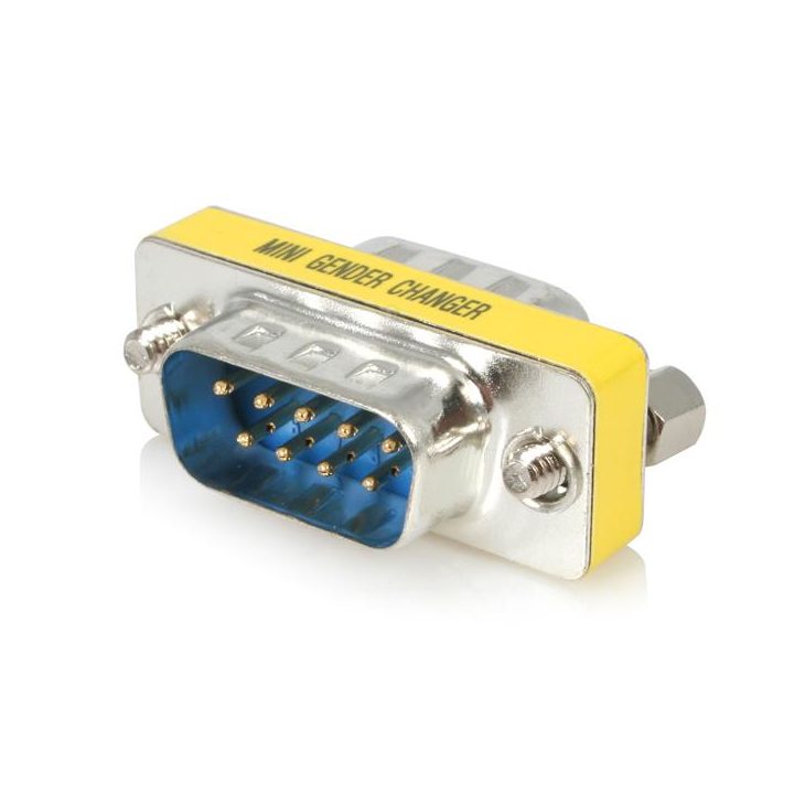 StarTech.com Adaptador de Género DB9 Serie Slimline - M/M