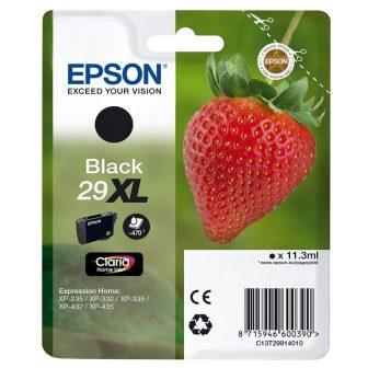 Epson Strawberry Singlepack Black 29XL Claria Home Ink
