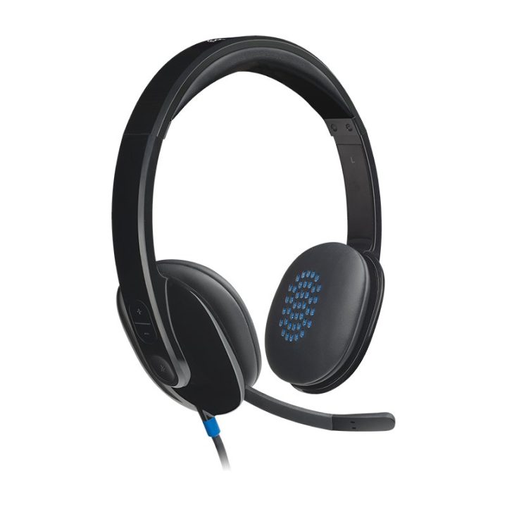 Logitech H540 auscultadores de diadema com cabo