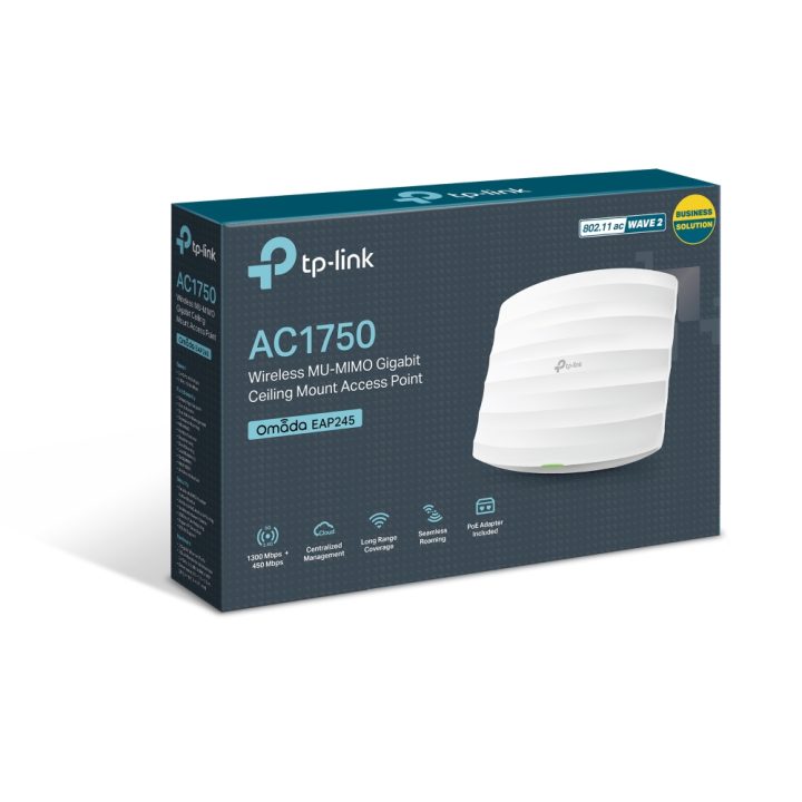 TP-Link EAP245 ponto de acesso sem fios 1300 Mbit/s Branco…