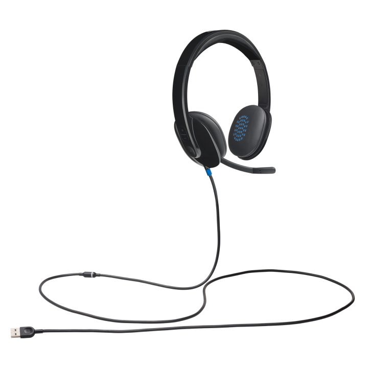 Logitech H540 auscultadores de diadema com cabo