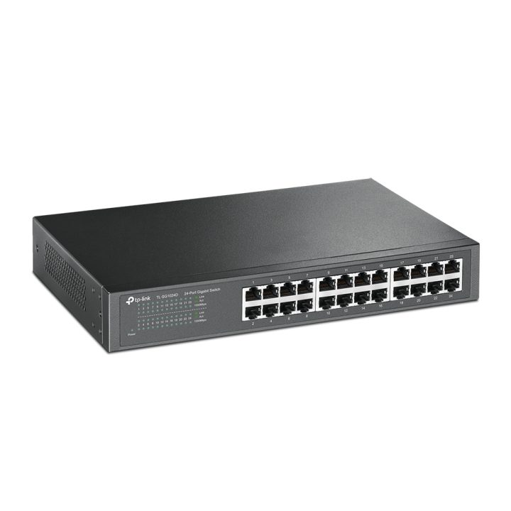 TP-Link TL-SG1024D Unmanaged Gigabit Ethernet (10/100/1000) Gray