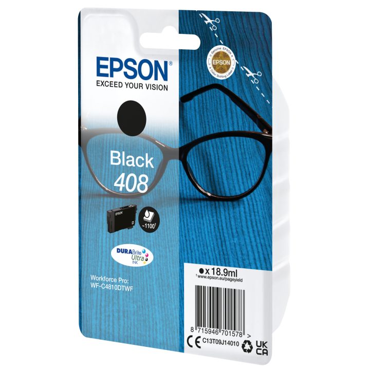 Epson Black Ink 408 DURABrite Ultra Glasses