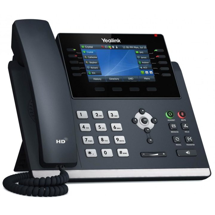 Yealink SIP-T46U IP Phone Gray LCD Wi-Fi
