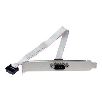 StarTech.com 40cm DB9 RS232 to 10-Pin IDC Header Bracket Adapter for…