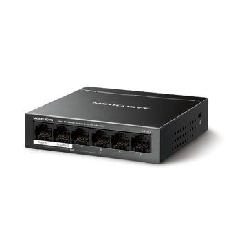 Switch Mercusys MS106LP 6 puertos-10 - 100Mbps-RJ45 4p PoE