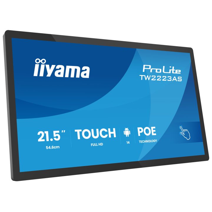 iiyama TW2223AS-B3P ecrã de sinalização Painel plano interativo 21,5"…