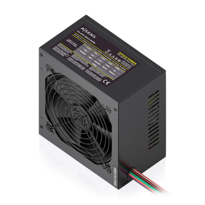 AISENS Fonte de Alimentação ATX 500W OEM, Preta