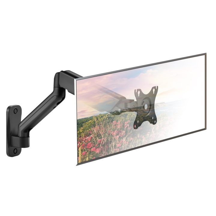 Techly ICA-LCD G112E 32" Wall Mount Monitor Stand Black