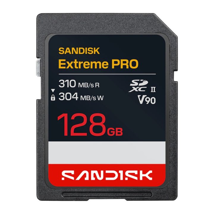 SanDisk Extreme PRO SD UHS-II V90 Card - 128GB SDXC…