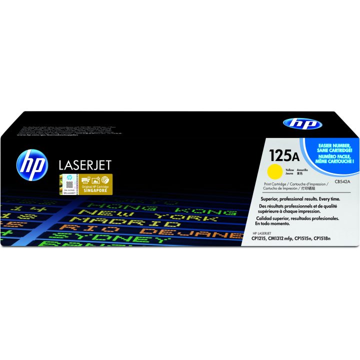 HP Cartucho de tóner original LaserJet 125A amarillo