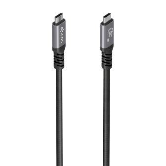 AISENS USB 3.2 Gen1 Aluminum Cable 5Gbps 4K@60Hz 3A 60W E-Mark…