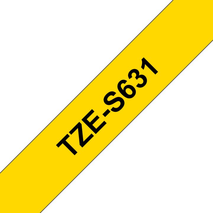 Brother TZE-S631 fita para impressora de etiquetas TZ