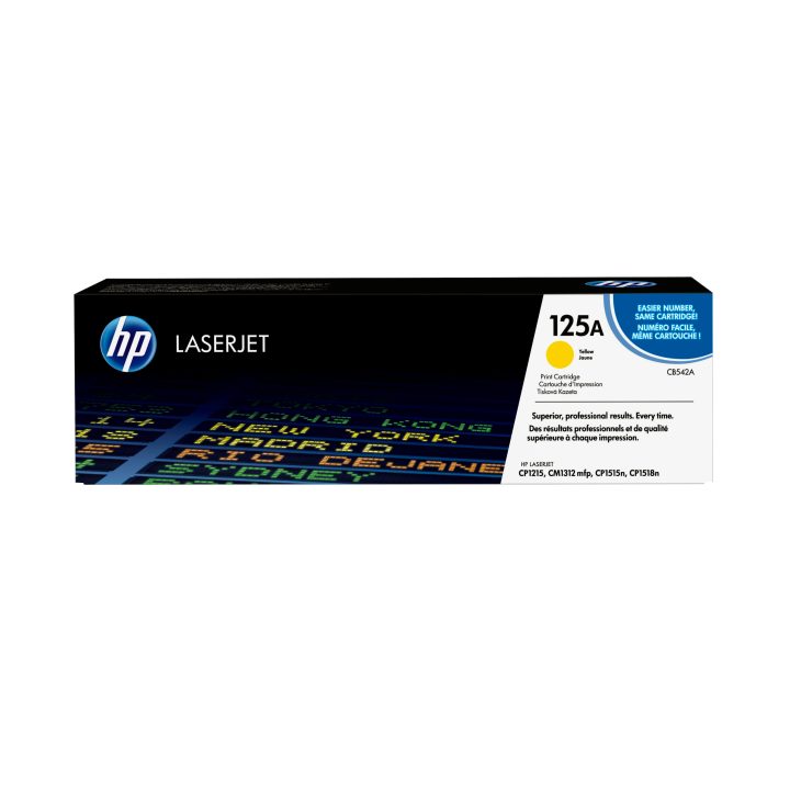 HP Cartucho de toner original LaserJet 125A amarelo