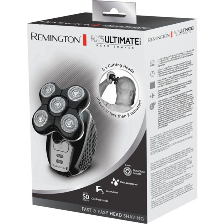 Remington Ultimate Series RX5 XR1500 Head Shaver