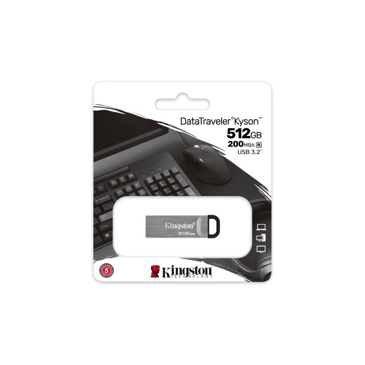 Kingston Technology DataTraveler Unidade Flash USB Kyson de 128 GB