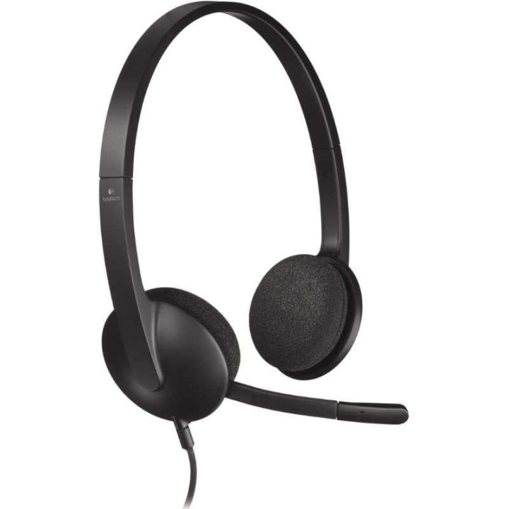 Logitech H340 auscultadores de arco com cabo