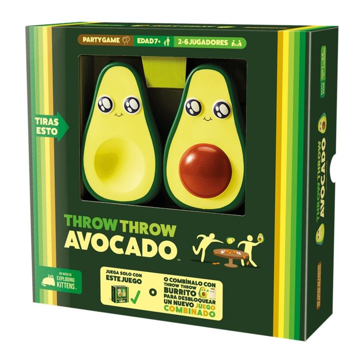 Asmodee Throw Throw Avocado board game PEGI 7 (EKITTA01ES)
