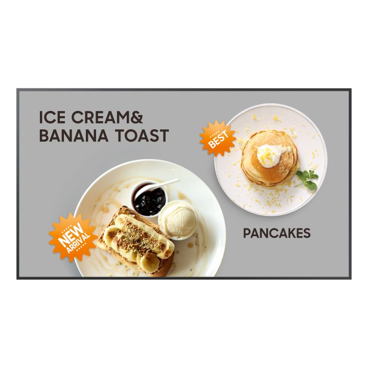 Samsung QM32C Ecrã plano para sinalização digital 32" LCD Wifi 400 cd…