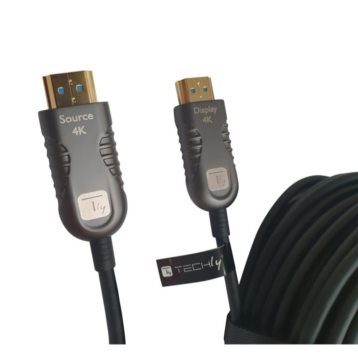 Techly ICOC HDMI-HY2-020 HDMI Cable 20 m HDMI Type A (Standard) Black
