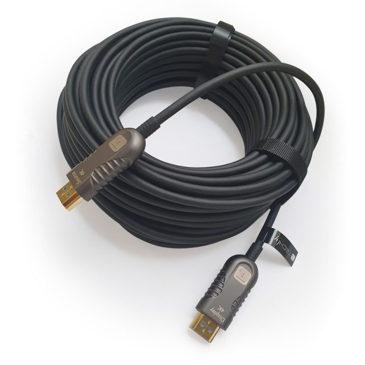 Techly ICOC HDMI-HY2-020 cabo HDMI 20 m HDMI tipo A (Padrão) Preto