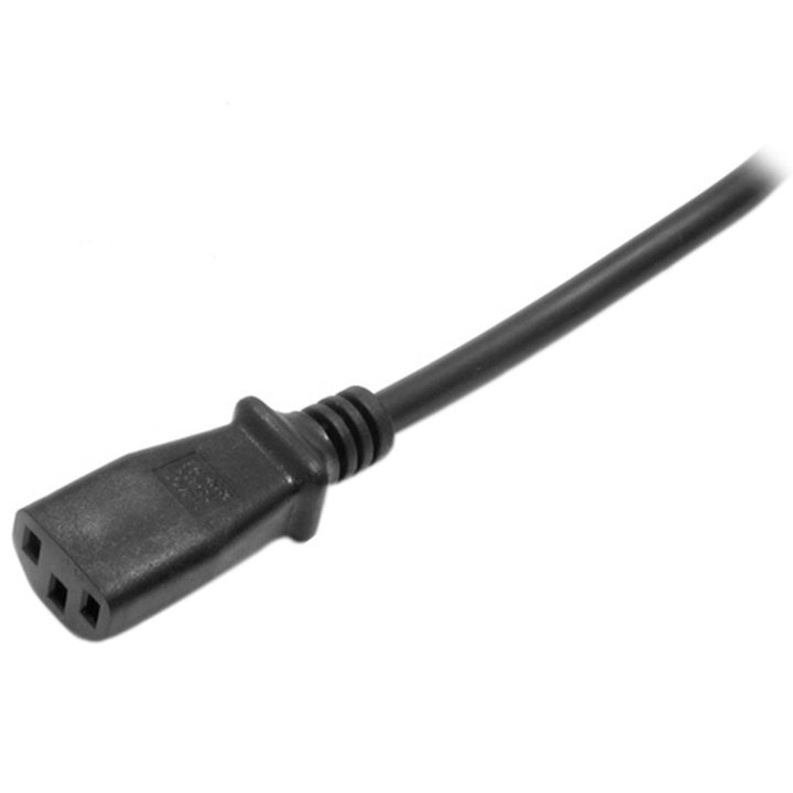 StarTech.com 2m Computer Power Cable, 18AWG, EU Schuko to C13, 10A…