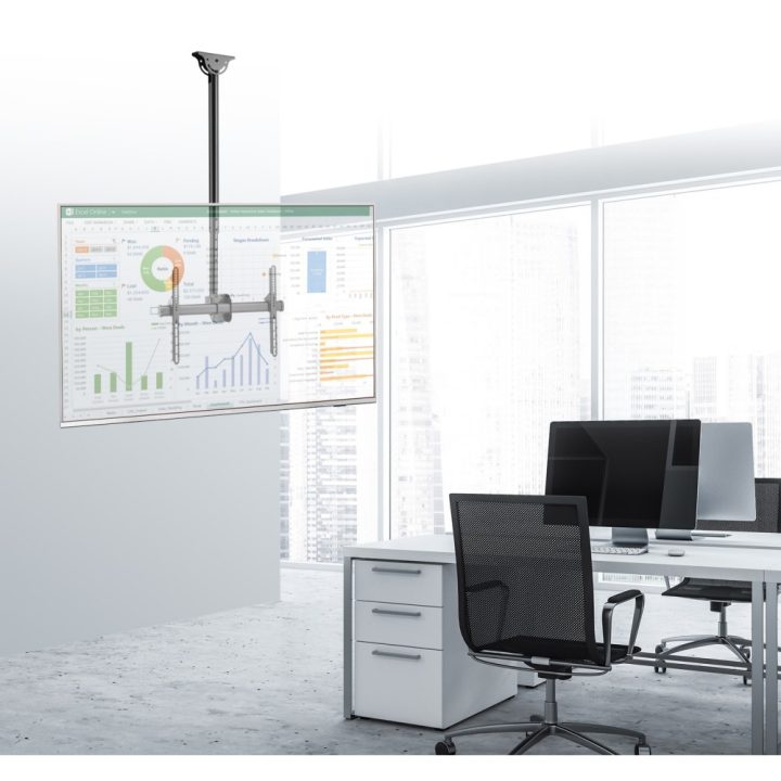 Techly ICA-CPLB 946L Digital Signage Display Mount 70" Black