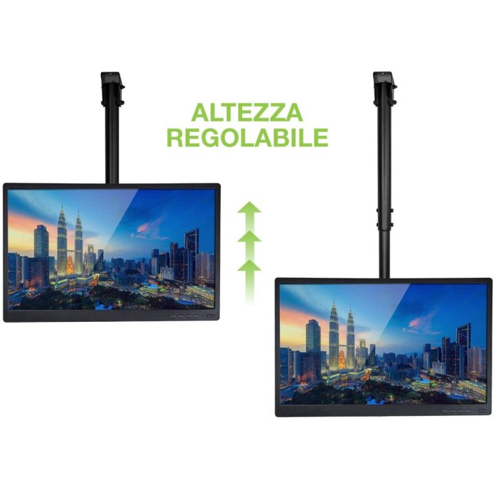 Techly ICA-CPLB 946L soporte para pantalla de señalización 70" Negro