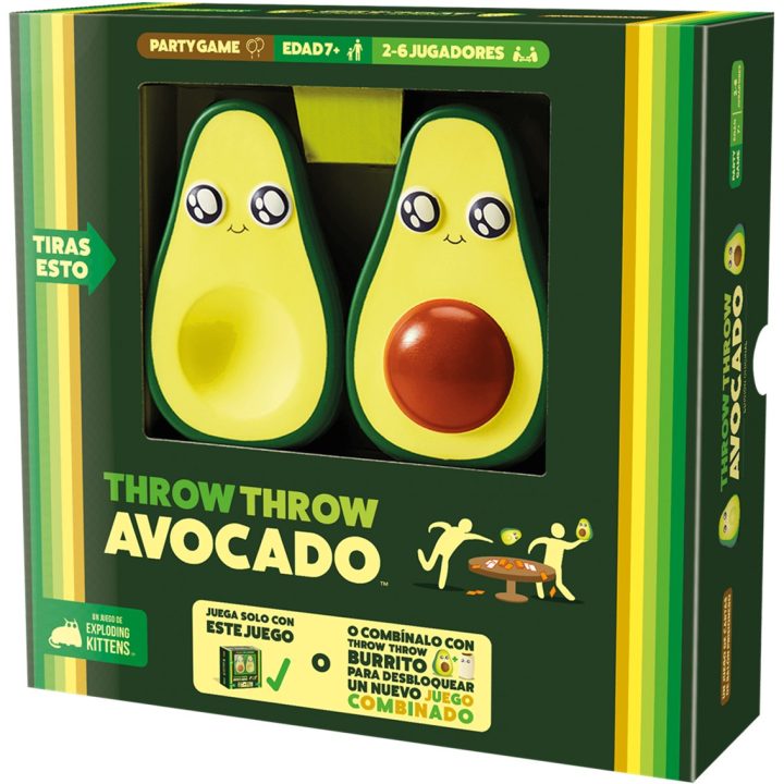 Asmodee Throw Throw Avocado board game PEGI 7 (EKITTA01ES)